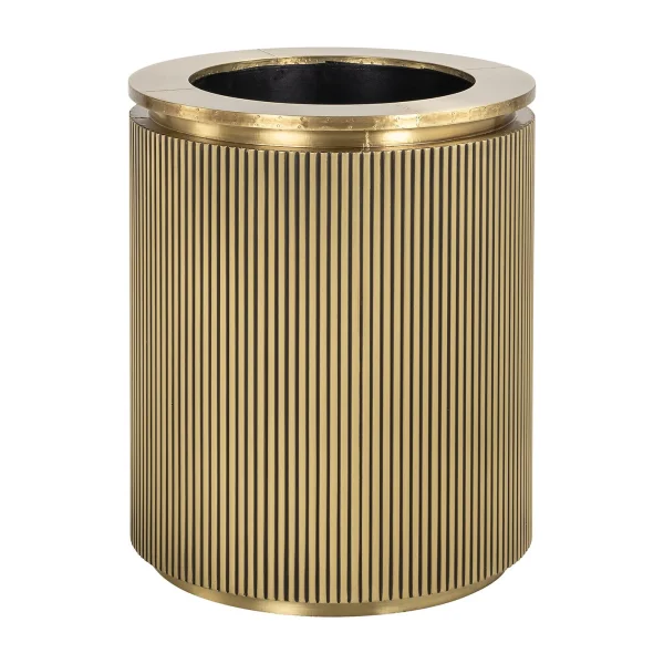 Richmond Bloempot Ironville Brass, 60cm hoog - Brushed gold