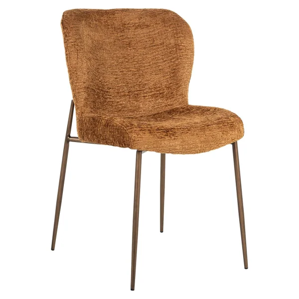 Richmond Eetkamerstoel Odarby Fusion stof - Cognac