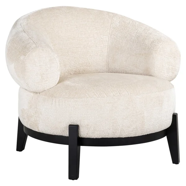 Richmond Fauteuil Montana Chenille - Wit