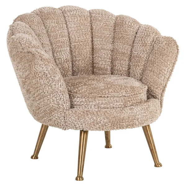 Richmond Kids Fauteuil Charly Lovely stof - Beige