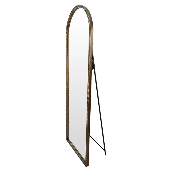 Richmond Spiegel Laurine Met standaard, 175 x 56cm - Goud - Passpiegel