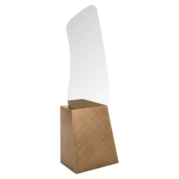 Richmond Staande Spiegel Mayla 202 x 75cm - Brushed gold - Organisch - Passpiegel