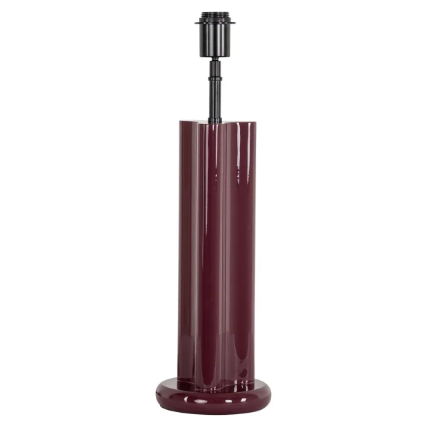 Richmond Tafellamp Alina 55cm - Burgundy (excl. kap)