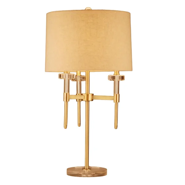 Richmond Tafellamp Josie 80cm - Brushed gold