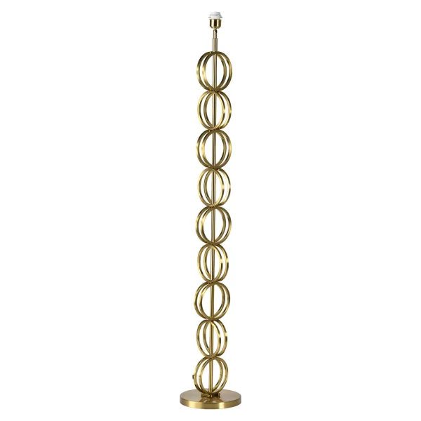 Richmond Vloerlamp Blizz 156cm hoog - Goud (excl. kap)