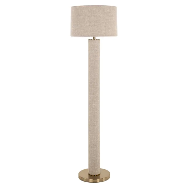 Richmond Vloerlamp Joline Linnen, 161cm hoog - Beige