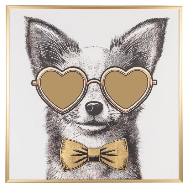 Richmond Wall Art Bodhy 100 x 100cm - Goud