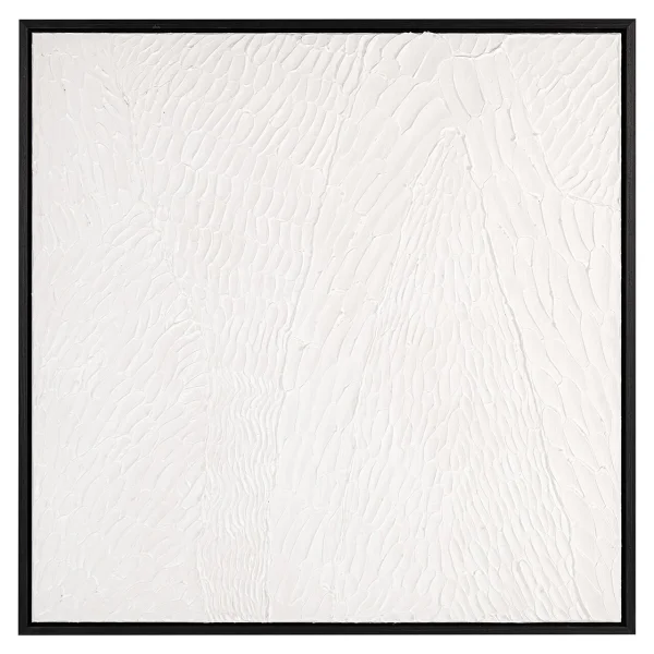 Richmond Wall Art Janell 80 x 80cm - Zwart