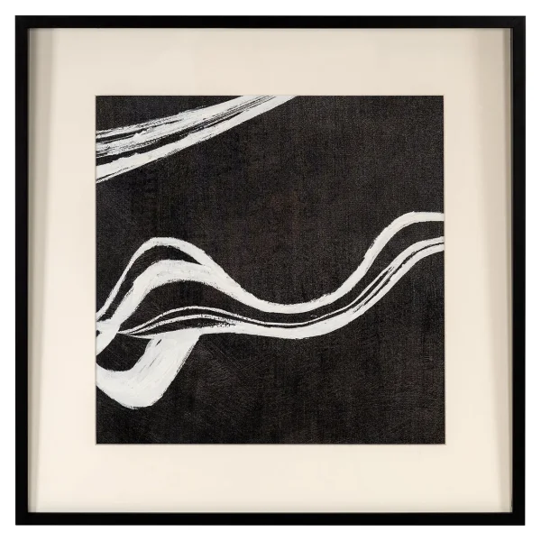 Richmond Wall Art Jozra 80 x 80cm - Zwart