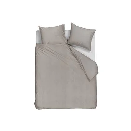 Riviera Maison dekbedovertrek Cecelia sand - 2-persoons (200x200|220