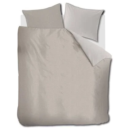 Rivièra Maison Emery Dekbedovertrek 240 x 200/220 cm - Taupe