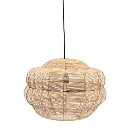 Riviera Maison Hanglamp gevlochten Rotan, Handgemaakt - Moana