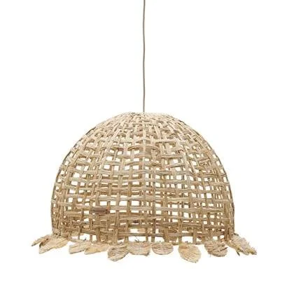 Riviera Maison Hanglamp Naturel - Marisol - Bananenblad (ØxH) 60x40