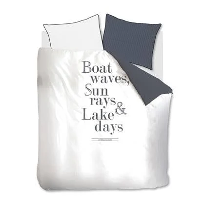 Riviera Maison - RM Lake Days navy 200x200|220 - Donkerblauw