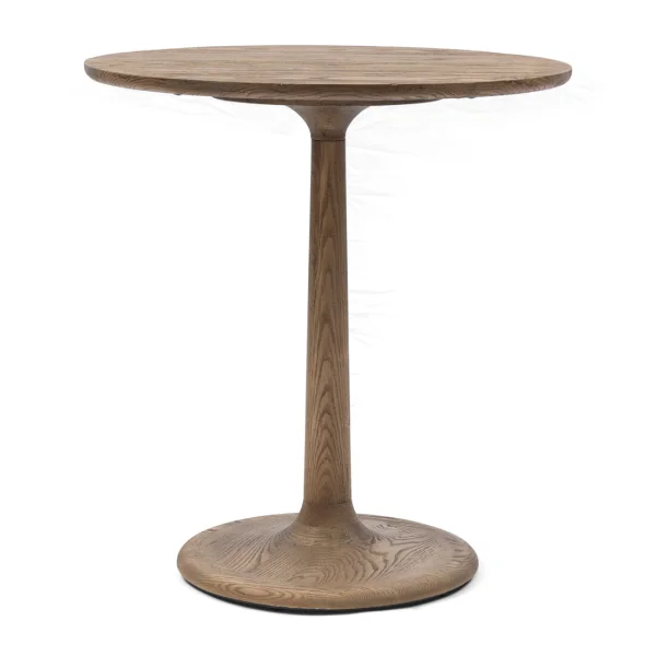 Rivièra Maison Ronde Bistrotafel Oxford Eikenhout, 70cm - Bruin