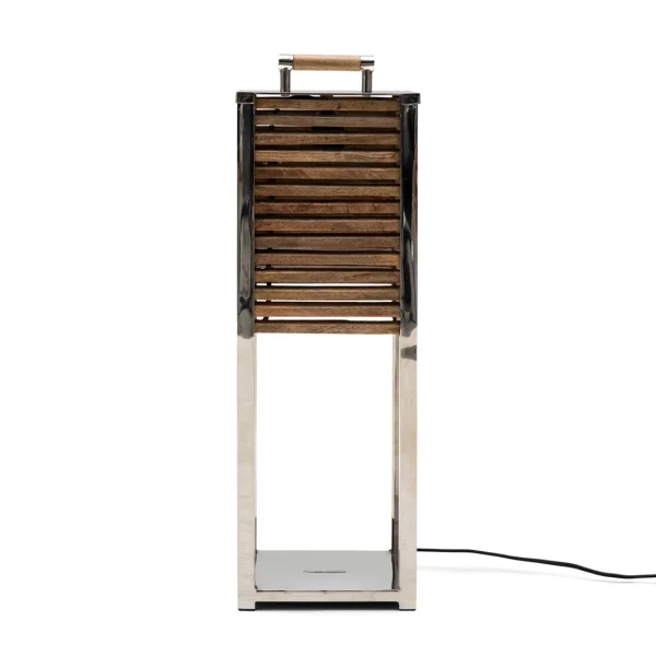 Rivièra Maison Tafellamp Ocean Cay Hout - Zilver