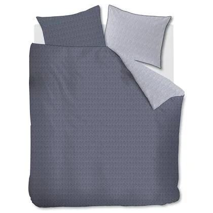 Riviera Maison Twisted dekbedovertrek - 260x200|220 - Blauw