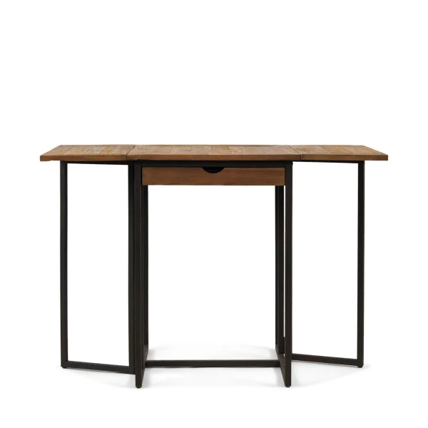 Rivièra Maison Uitschuifbare Bartafel Shelter Island 74-122-170 x 95cm - Black