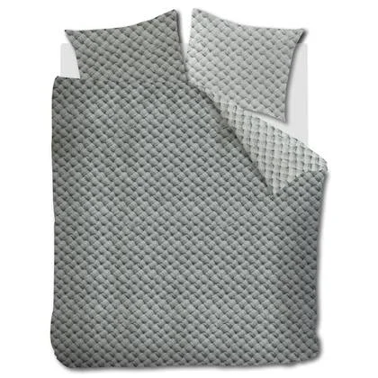 Rivièra Maison Woven Wool Dekbedovertrek 200 x 200/220 cm - Groen