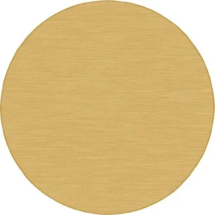 Rond buitenkleed Tone geel|okergeel - Interieur05 - 240 x 240 cm