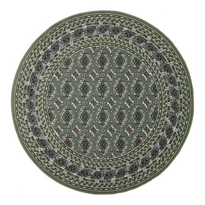 Rond Vintage Vloerkleed Rond Marad Groen Interieur05 - 200 x 200 cm