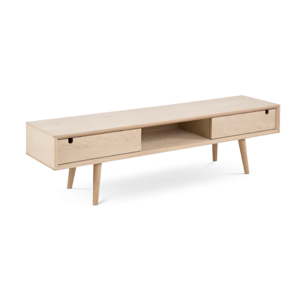 Roosje houten tv meubel naturel - 160 x 43 cm