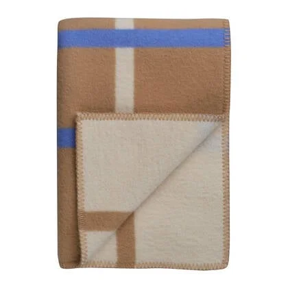 Røros Tweed Knut Plaid - Taupe