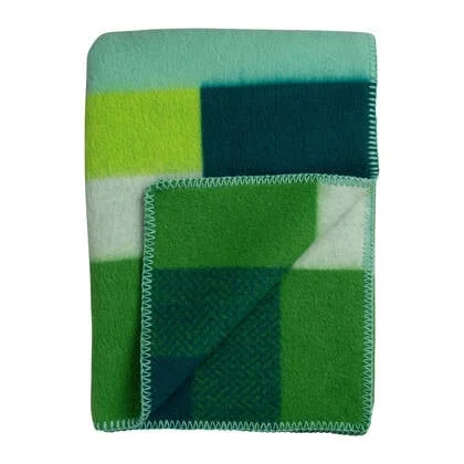Røros Tweed Mikkel Plaid 135 x 200 cm - Groen
