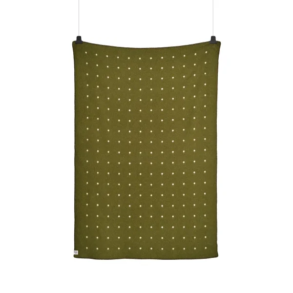 Røros Tweed Pastille deken 135x200 cm Green moss