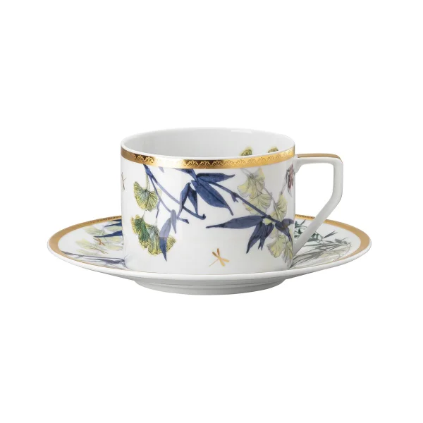 Rosenthal Rosenthal Heritage Turandot theekop met schotel Wit