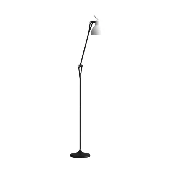 Rotaliana - Luxy F1 Staande Lamp Zwart/Glanzend Wit