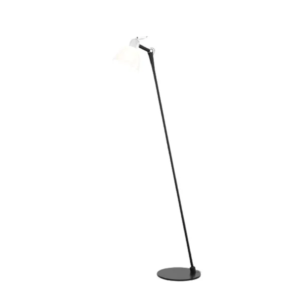 Rotaliana - Luxy Glam F0 Vloerlamp Black/Glossy White