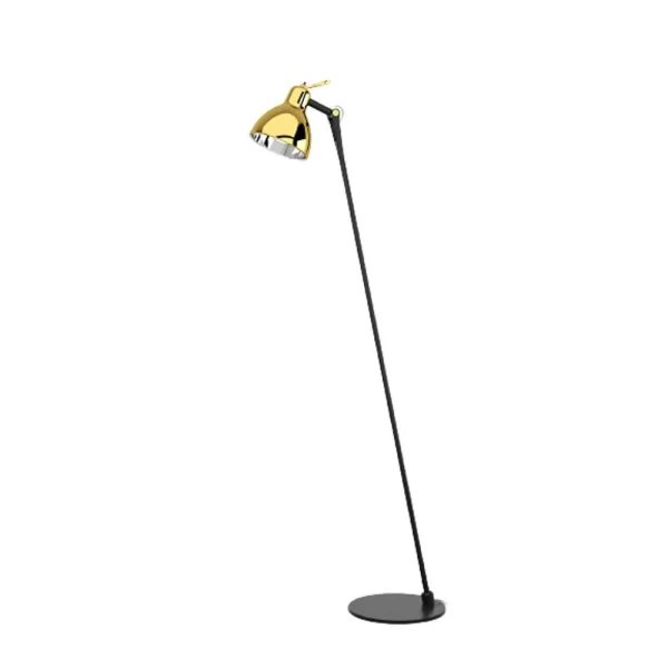 Rotaliana - Luxy Glam F0 Vloerlamp Black/Gold Semi Transparent