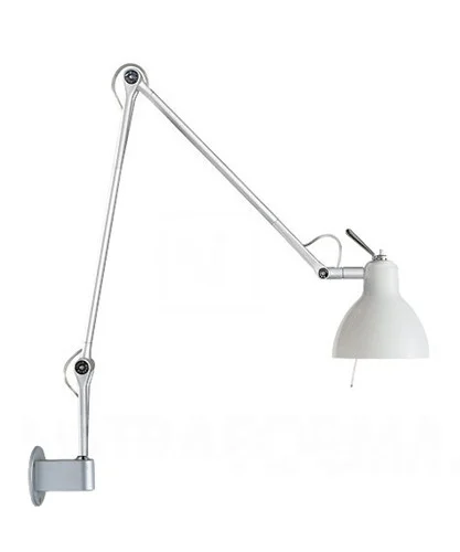 Rotaliana - Luxy W2 Wandlamp Alu/Matte Wit