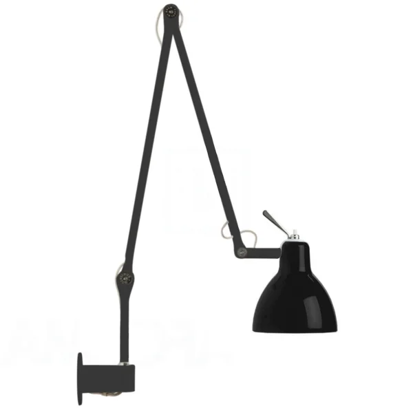 Rotaliana - Luxy W2 Wandlamp Zwart/Matte Wit