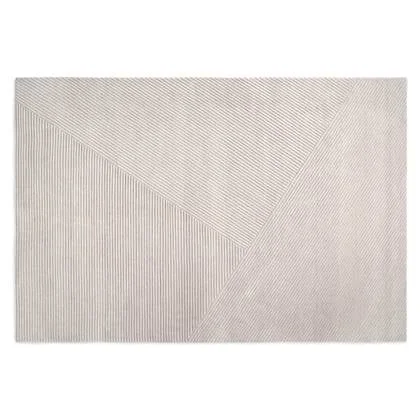 Row large vloerkleed 200x300 lichtgrijs