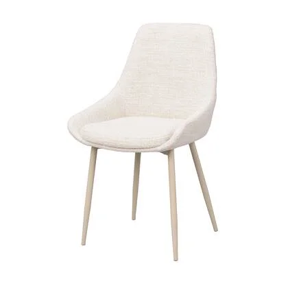 Rowico Home Sierra Eetkamerstoel Licht Beige - Beige Poten