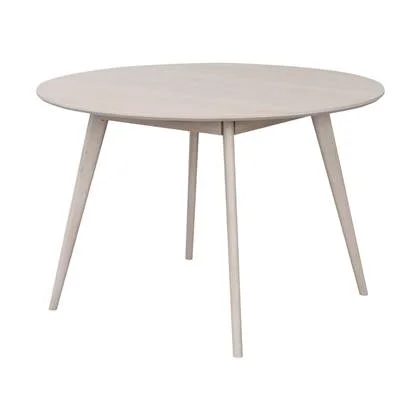 Rowico Home Yumi houten eettafel whitewash - Ø 115 cm