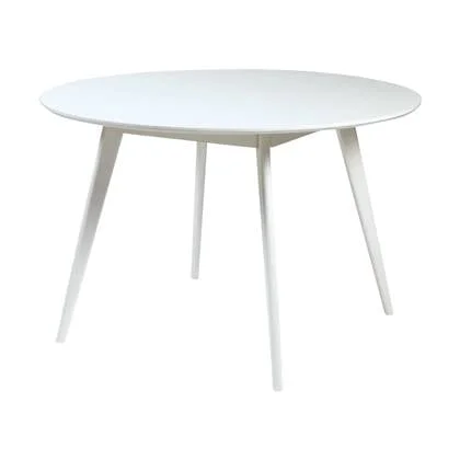 Rowico Home Yumi houten eettafel wit - Ø 115 cm