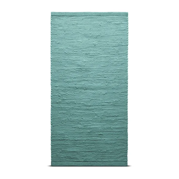 Rug Solid Cotton vloerkleed 140 x 200 cm. Dusty jade (mint)