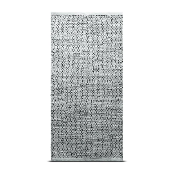 Rug Solid Leather vloerkleed 140 x 200 cm. light grey (lichtgrijs)