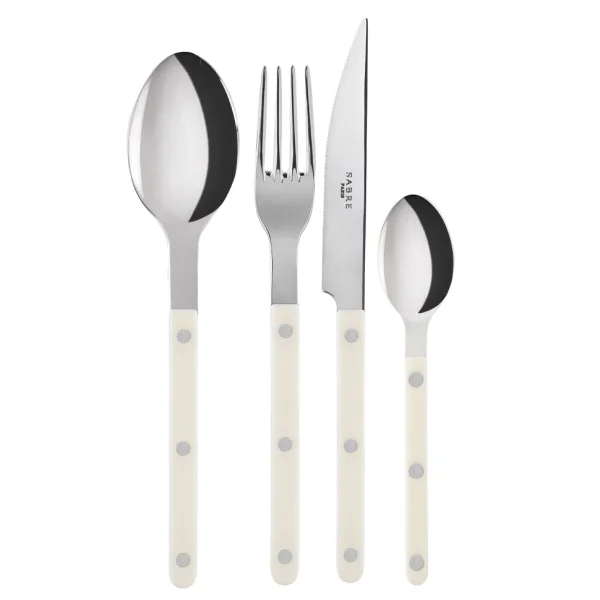 SABRE Paris Bistrot bestek shiny 24-delig Ivory