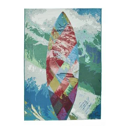 Sansibar SYLT Rantum Beach Vloerkleed 160 x 230 cm - Multicolor