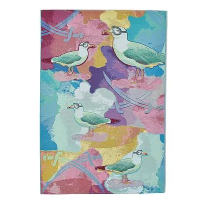 Sansibar SYLT Rantum Beach Vloerkleed 190 x 290 cm - Multicolor