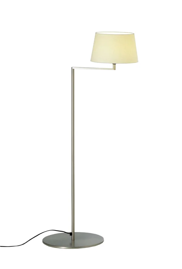 Santa & Cole Americana Vloerlamp  - wit linnen