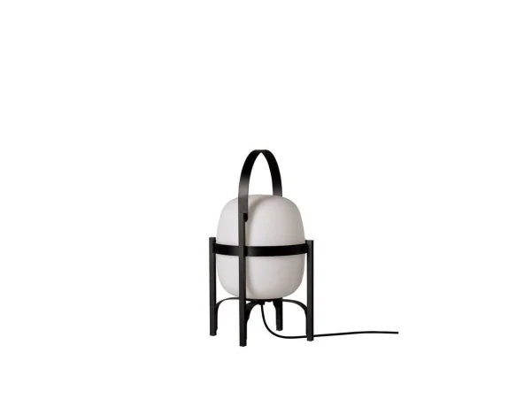 Santa & Cole - Cesta Exterior Buiten Vloerlamp Black