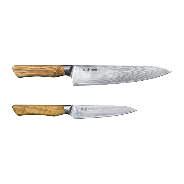 Satake Kaizen messenset Gyoto 18 cm & Petty 12 cm 2-delig