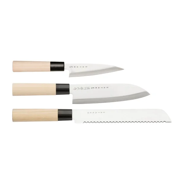 Satake Satake Houcho messenset 3-delig Hi Carbon Steel