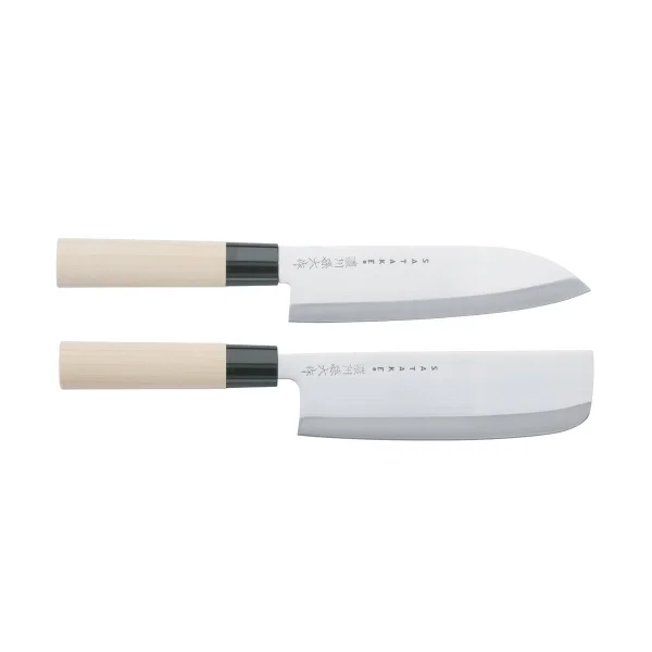 Satake Satake Houcho messenset santoku & nakiri 2-delig