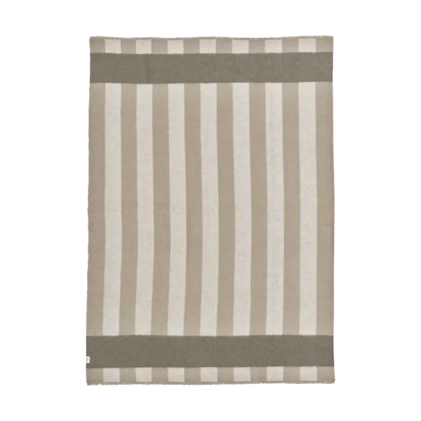 Scandi Living Aisles wollen plaid 130x180 cm Beige